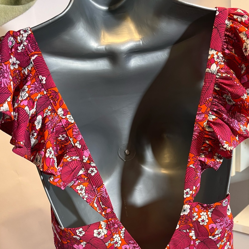 NEW J Crew Floral Printed Dress!!! - Picture 5 of 5